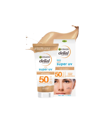 SOL BRONCEADOR DELIAL FACIAL F-50 BB CREAM T/50ML