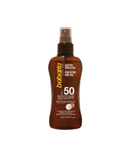 SOL ACEITE BABARIA COCO F-50 SPRAY 100ML