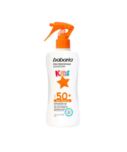 SOL BRONCEADOR BABARIA INFAN. F-50+ BOTE 200ML+AFT