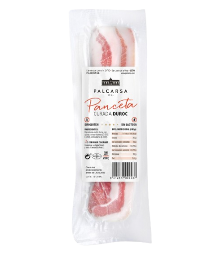 PANCETA TACO DUROC PALCARSA 200GR