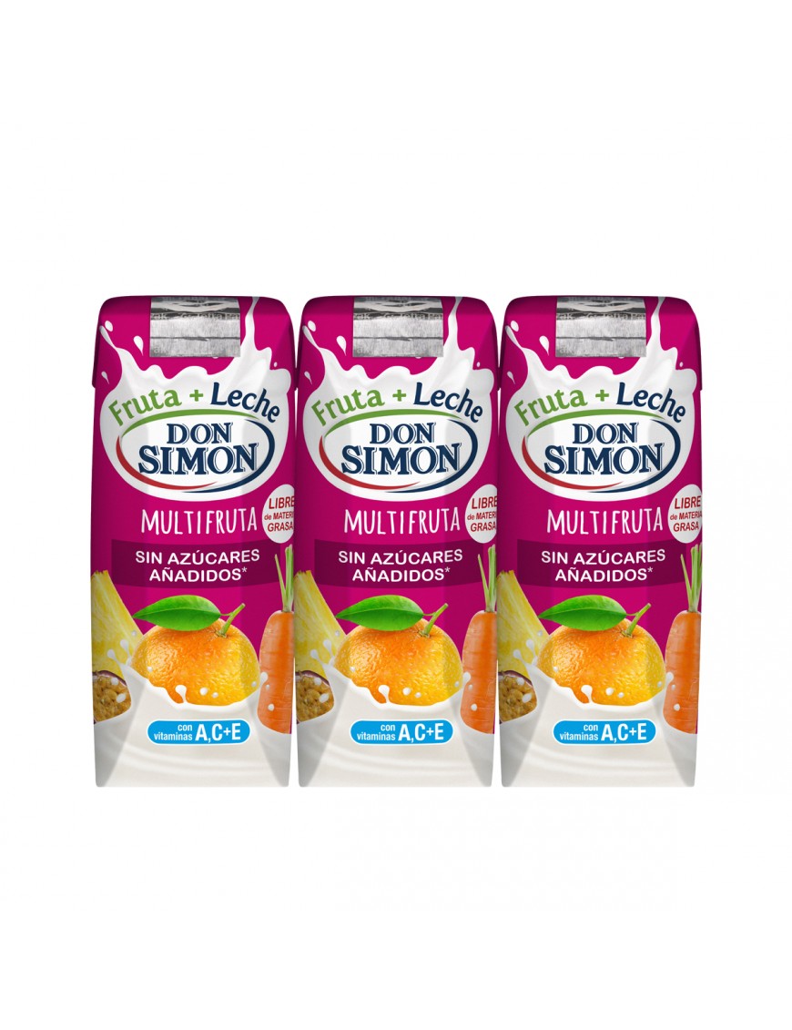 FUNCIONA ZERO MULTIFRUTA DON SIMON P/3X330 ML