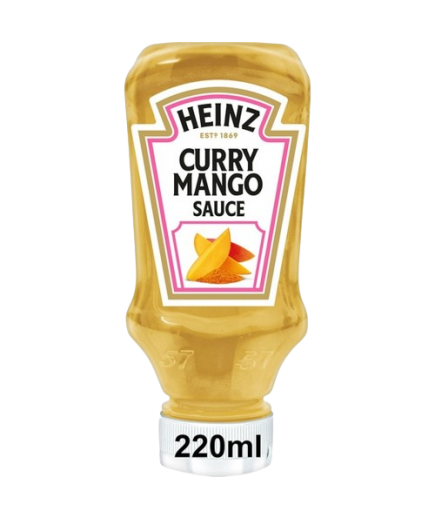 SALSA CURRY/MANGO HEINZ PET 220ML