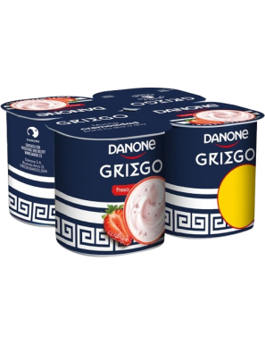 DANONE GRIEGO FRESA PACK-4 UD