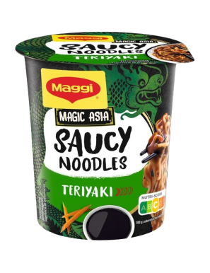 PASTA ORIENTAL MAGGI SAUCY NOODLE TERIYAKI 75G