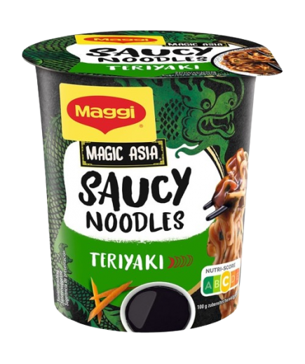 PASTA ORIENTAL MAGGI SAUCY NOODLE TERIYAKI 75G