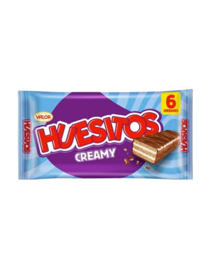 HUESITO VALOR CHOCO LECHE CREAMY 6UD P/120GR