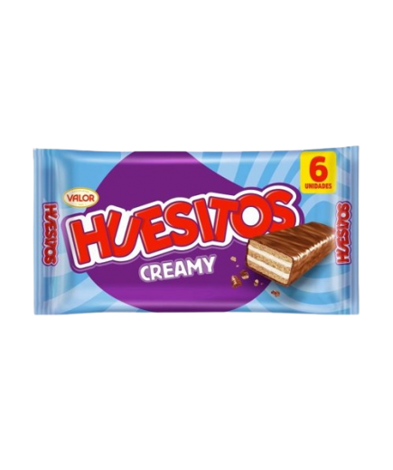 HUESITO VALOR CHOCO LECHE CREAMY 6UD P/120GR