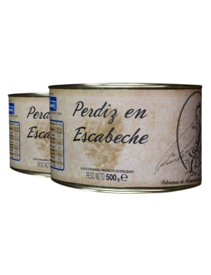 PERDIZ ESCABECHE HUERTAS P/2UD L/500GR