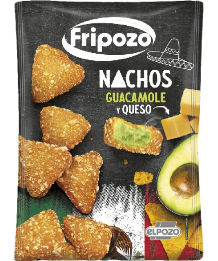 NACHOS RELLENOS GUACAMOLE C/69236  FRIPOZO B/1 KG.