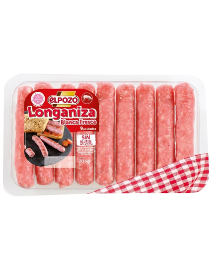 FRESCO POZO C/6445 LONGANIZA CERDO B/325 GR