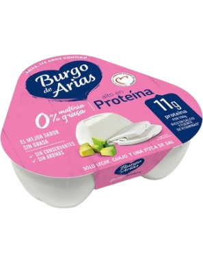 QUESO BURGOS DE ARIAS MINI 0%M.G. P/3X72GR