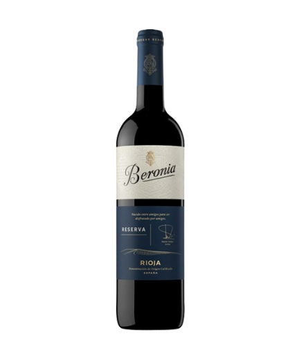 VINO BERONIA TINTO RESERVA BOTELLA 75 CL.