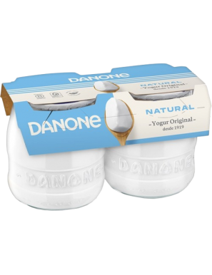 DANONE ORIGINAL CRISTAL NATURAL PACK-2 UD