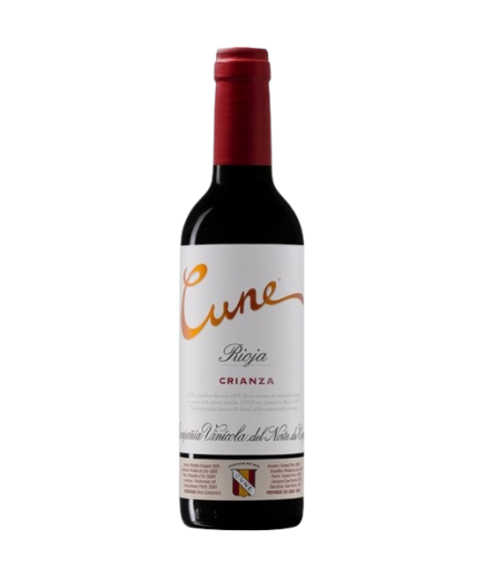 VINO CUNE TINTO CRIANZA BOTELLA 37,5.CL.