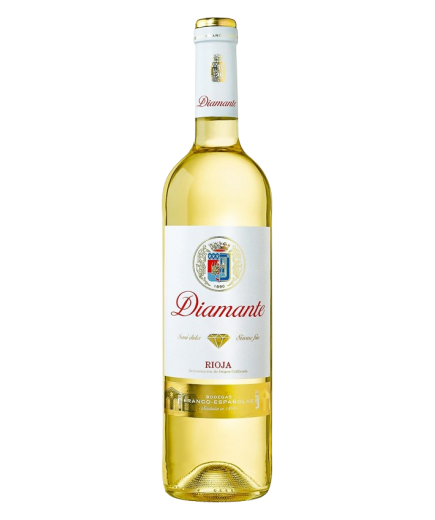 VINO DIAMANTE BLANCO SEMI/DULCE B/75 CL