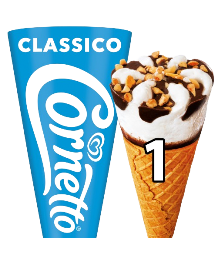 HELADO FRIGO CORNETTO CLASICO UNIDAD