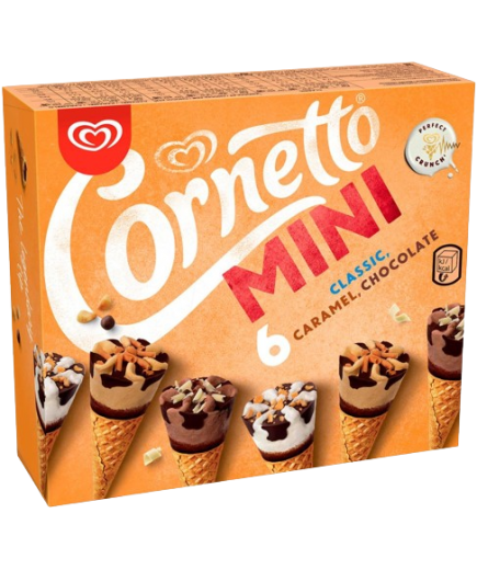 HELADO FRIGO CORNETTO MINI MIX RF/72065  PACK-6 UD