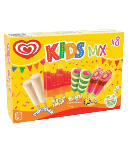 HELADO FRIGO MINI KIDS MIX P/8U