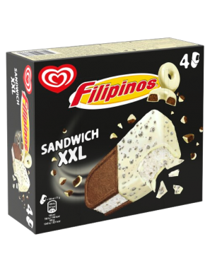 HELADO FRIGO SANDWICH FILIPINOS P/4 X 130ML