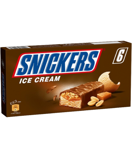 HELADO FRIGO SNICKERS BAR P/6X 53ML