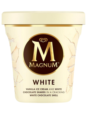 HELADO FRIGO TARRINA MAGNUM BLANCO 440ML