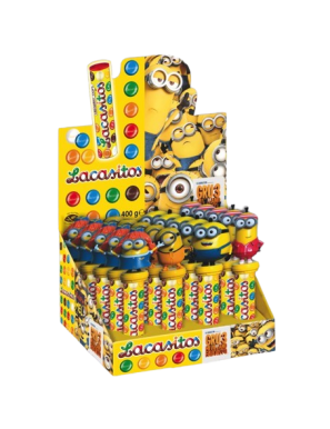 LACASITOS CHOCOLATE MINIONS TUBO 20 GR