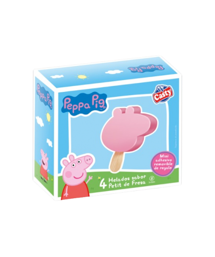 HELADO CASTY PEPPA PIG PACK-4U