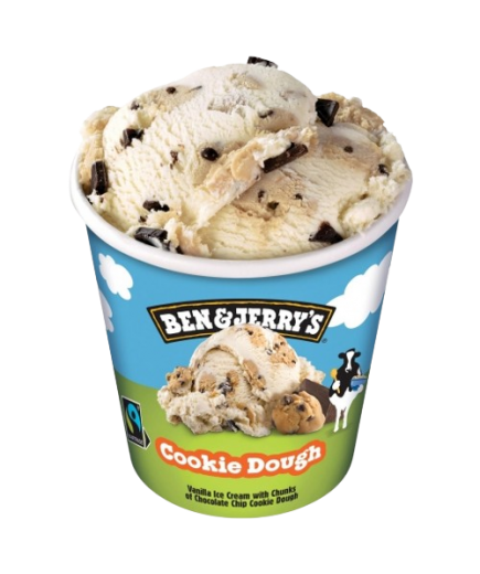 HELADO BEN&JERRYS COOKIES T/465ML