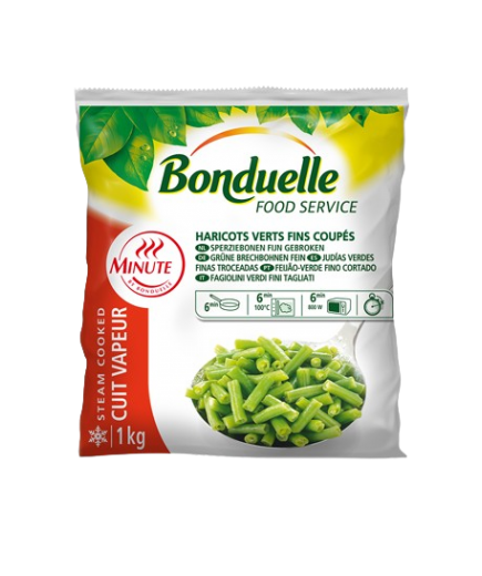 BONDUELLE JUDIA VERDE FINA "MINUTE" CONG. B/1KG