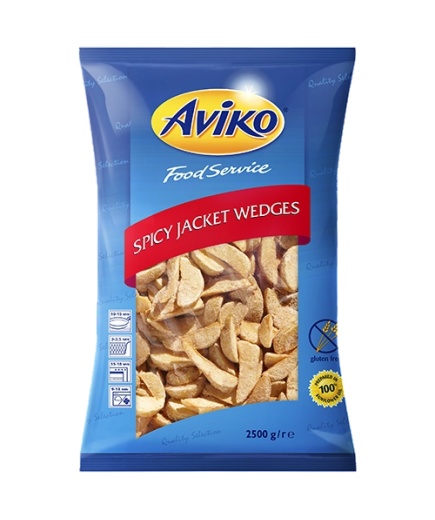 PATATA CONG.AVIKO SPICY GAJO C/PIEL B/2,5 KG