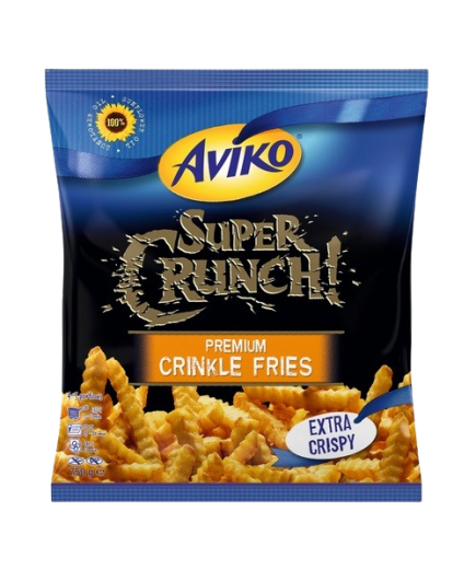 PATATA CONG.AVIKO SUPERCRUNCH CRINKLE B/750.GR