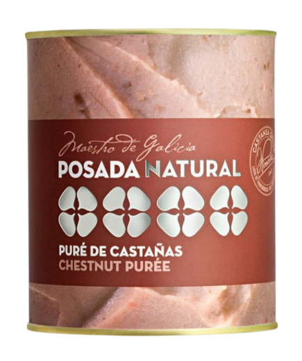 CASTAÑAS PURE MARRON GLACE LATA 850 GR