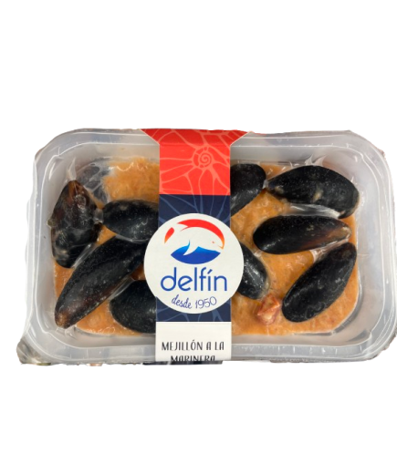 MEJILLONES A LA MARINERA DELFIN PAQUETE 300GR