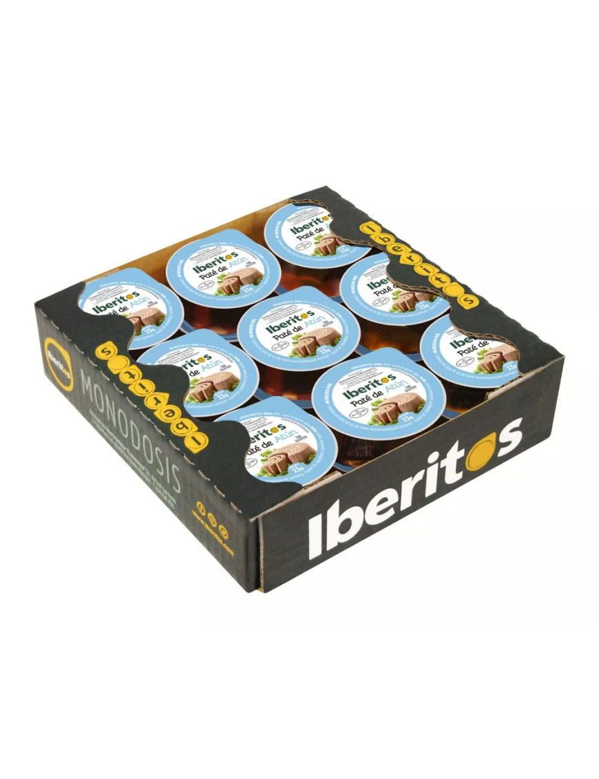 PATE IBERITOS ATUN PORCION  23 GR C/45UD