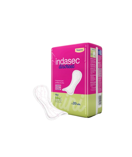 COMPRESA INDASEC DISCREET MINI P/20 UD