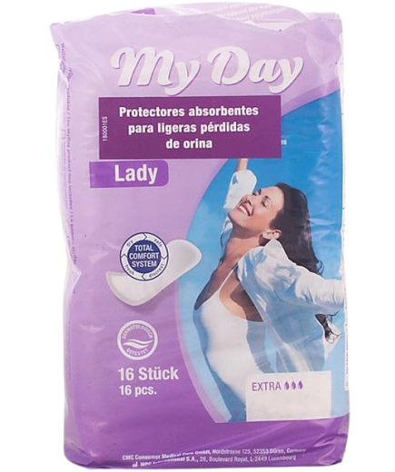 COMPRESA MY DAY MINI PAQUETE 16 UNIDADES