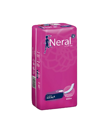 COMPRESA NERAL CLASICA NOCHE B/10 UD