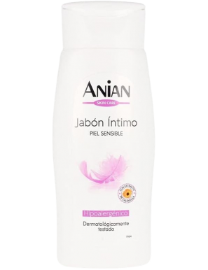 JABON INTIMO ANIAN PIEL SENSIBLE  BOTE 250 ML