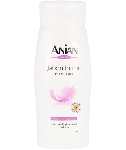 JABON INTIMO ANIAN PIEL SENSIBLE  BOTE 250 ML