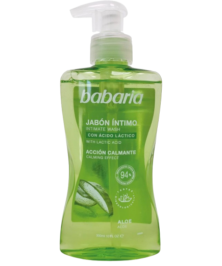 JABON INTIMO BABARIA ALOE B/300 ML