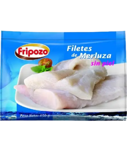 MERLUZA FILETE S/P.CONG/FRIPOZO C/6284 B/600.GR