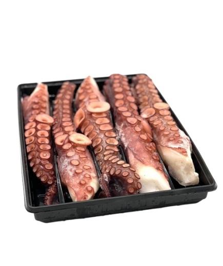 PULPO COCIDO PATAS T-3-4 DELFIN CONG. OJO B/300GR.