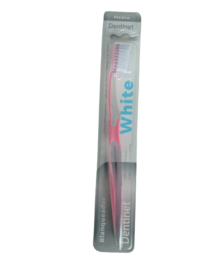 CEPILLO DENTAL DENTINET WHITE MEDIO UD