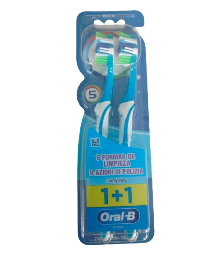 CEPILLO DENTAL ORAL-B COMPLETE MEDIUM P/2 UD