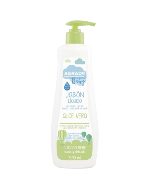 JABON LIQUIDO INFANTIL AGRADO ALOE B/590 ML