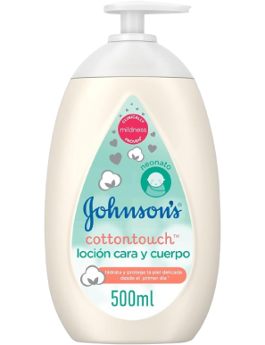 LOCION CORPORAL INFANTIL JOHNSONS COTTON DF/500 ML