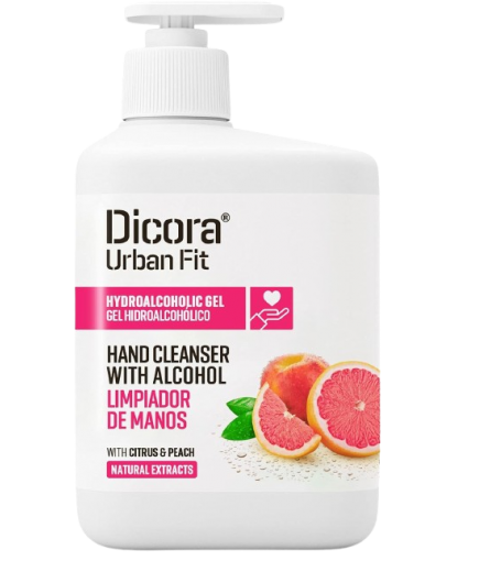 GEL HIGIENIZANTE MANOS DICORA CITRICOS B/500 ML