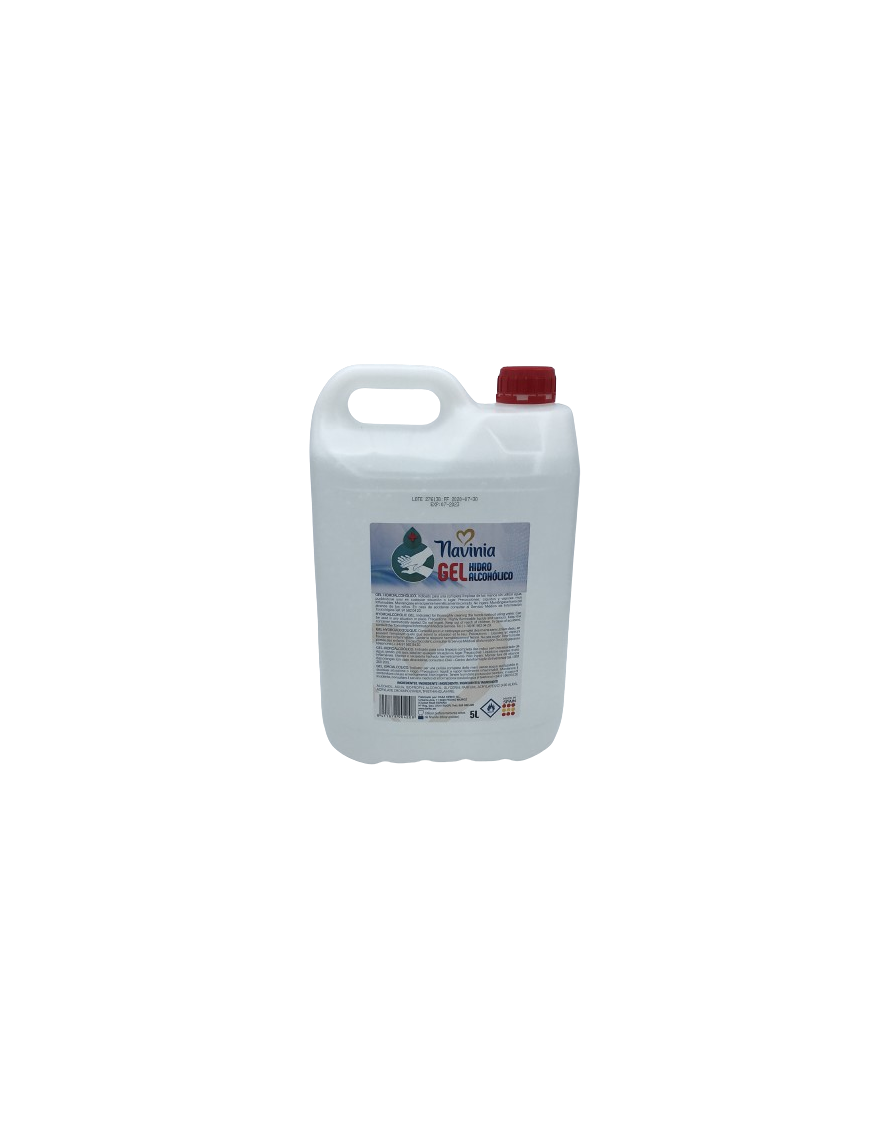 GEL HIGIENIZANTE MANOS NAVINIA GARRAFA 5 L