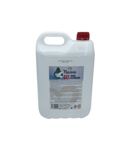 GEL HIGIENIZANTE MANOS NAVINIA GARRAFA 5 L