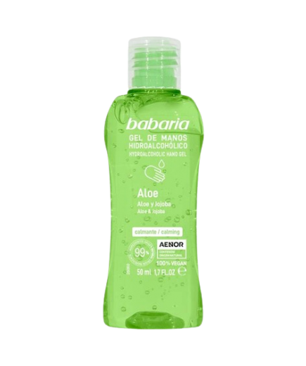 SOLUCION HIDROALCOHOLICA BABARIA ALOE VERDE 50ML